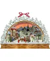 Wand-Adventskalender – Nostalgischer Lichterbogen