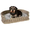 UNUS ANIMALS Tierkorb Haustierkorb mit Kissen grau 49 cm x 70 cm