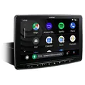 Alpine INE-F904D 1DIN Chassis - 9 Zoll Touchscreen, integrierte Navigation, DAB+, HDMI und Apple CarPlay und Android Auto Combat