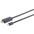 Mini Displayport 1.2 /HDMI Stecker 4K, schwarz 3m