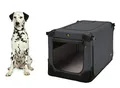 Maelson Soft Kennel Faltbare Hundebox -anthrazit- L 92 - (92 x 64 x 64 cm)