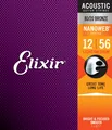 Elixir 80/20 Nanoweb Akustik 12-56 11077 - Light Medium