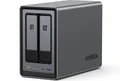 UGREEN NASync DXP2800, 2-Bay Desktop-NAS, Intel N100 Quad Core Prozessor, 8 GB