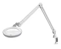 Daylight LED Arbeitsleuchte - Omega 5 Lupenleuchte mit 2 Glaslinsen 3D + 5D, dimmbar