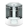 AcquaVapore Whirlpool Duschkabine Wanne Sauna Dusche K60-SW-EH-SC 140x140cm akti