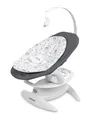 CARETERO - NOCO Baby Rocker - für Babys 0-12 Monate - mit Musik, 360° Drehsitz, Verstellbarer Rückenlehne - Verschiedene Schaukelmodi & Geschwindigkeiten - Graphit