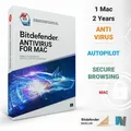 Bitdefender Antivirus für Mac 2025 1 Mac 2 Jahre