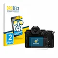 2x Display Schutz Folie für Panasonic Lumix DC-S5 / DC-S5D (2024) Zubehör T