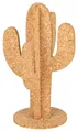 Nachhaltiger Kaktus Deko-Aufsteller aus Naturkork zum Zusammenstecken – originelle Pflanzen-Deko, Tischgesteck & Schreibtischdekoration, 18×11 cm, vegane Kunststoff-Alternative