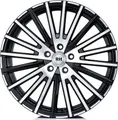 RH Alurad WM Flowforming color polished - blue 10x20 ET50 - LK5/130 ML71.5 Alufelge blau