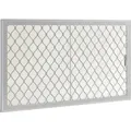 Globel Industries, Seitenfenster "124 x 75"  für Globel Industries Gerätehäuser "Skillion" "Dream" und "Lean-To", silber metallic, 124 x 75 cm
