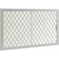 Globel Industries - Seitenfenster '124 X 75' Für Gerätehäuser 'skillion' 'dream' Und 'lean-to', Silber Metallic, 124 X 75 Cm