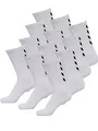 hummel Unisex Fundamental Sportsocken - 12er Pack I Weiß 41/45