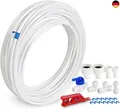 ilauke 15m Wasserzulaufleitung Universal Anschluss-Set für Kühlschrank Side by S