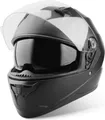 VINZ Kennet Integralhelm Sonnenblende Motorrad Helm Vollvisierhelm 59 bis 60cm
