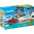 PLAYMOBIL Scooby Doo! 70706 Abenteuer mit Snow Ghost - Bunt