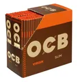 OCB Unbleached Slim Virgin Long Zigarettenpapier (50x 32 Blatt -Packung)