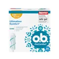 o.b. Tampon, ProComfort Normal, für mittlere bis stärkere Tage, von Öko-Test "sehr gut" bewertet**, ultimativer Komfort* und zuverlässiger Schutz, 64 Stück, "Verpackung kann abweichen"