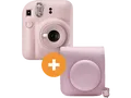 FUJIFILM INSTAX mini 12 Travel Set Sofortbildkamera, Blossom Pink