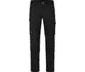 Bergson Queensland Doppel Zipp-Off mit T-Zipp | Herren Wanderhose, vielseitig, pflegeleicht, Black [900], 52 - Herren