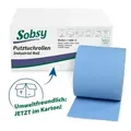 Sobsy Putztuchrolle, Industriepapierrolle ⵁ 25 cm, 2-lagig SY-66076-22-5 , 1 Karton = 2 Rollen à 500 Blatt