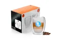 BigDean Latte-Macchiato-Glas 6 Stück doppelwandige Latte Macchiato Gläser 300 ml, 6-tlg., Glas, Borosilikat Glas, Spülmaschinen Fest, Lebensmittelecht.