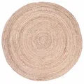 Runder Teppich aus Jute geflochten Abril 90cm