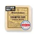 Störtebekker® Premium Shampoo Bar Sandelholz - Festes Shampoo Herren & Damen - 3in1 Duschseife Männer für Haare, Kopfhaut & Bart - Feuchtigkeitsshampoo - vegan, handgefertigt - 100g