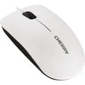 CHERRY Maus MC 1000 JM-0800-0, 3 Tasten, 1200 dpi, mit Kabel, weiß
