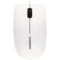 CHERRY MC 1000, Maus, optisch, 1200dpi, USB, 3 Tasten, weiß