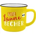 Gruss und Co 45786 Becher Gute Laune, New Bone China Porzellan, 35 cl | Deutsch