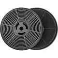 Original Bomann Kohlefilter KF 571 für DU 774 G / DU 7602 G / DU 7610 G - Silber/Schwarz