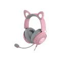 RAZER Kraken Kopfhörer Headset RGB Gaming Overear Pink PC kabelgebunden Kitty V2