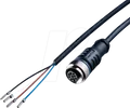 L2W 200100-04 - Sensor Kabel, 5 m, 4-Adern, offen/M12 Buchse, A-kodiert, für 24V
