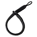 Modonghua Paracord Kameragurt und Handschlaufe für Spiegellose Kameras, DSLR, SLR und Camcorder Mit Runder Lochschnittstelle für Fotografen (Schwarz)