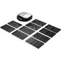 Adler AD 3040 Sandwich-Toaster 1200 W Schwarz, Grau (AD 3040)