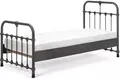 Metallbett Erma 90x200 cm – anthrazit