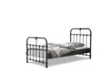 BedBox Metallbett Erma, eleganter Designklassiker, stabil + langlebig