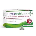 Glycowohl® Eisen-Komplex duodenal hochdosiert mit 4 verschiedenen Eisenformen + gepuffertes Vitamin C - magenschonend - laborgeprüft mit Zertifikat - vegetarisch - 90 Kapseln
