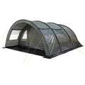CampFeuer Tunnelzelt Zelt Relax6 für 6 Personen, Oliv/Grau, Tunnelzelt 5000 mm Wassersäule, Personen: 6