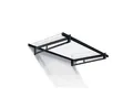 Palram Canopia Bremen Vordach, anthrazit, klar 150 x93,5 x 19 in cm (LxBxH)
