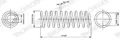 1x Fahrwerksfeder MONROE SPRINGS SP4099 für HYUNDAI NF SONATA 5 CRDi GLSI VVTi