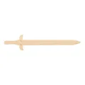 2X HOFMEISTER® Kinder Spielzeugschwert aus Holz (60 cm)