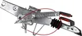 AL-KO Auflaufeinrichtung 90S/3 mit AK161, Vierkantdeichsel 60 mm, zGG 700-1000 kg, Stützlast 75 kg, verzinkt, für gebremste PKW-Anhänger