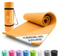 #DoYourFitness Yogamatte rutschfest für Einsteiger & Fortgeschrittene Stärke von 0,8cm bis 2cm (1-St), Gelenkschonende Gymnastikmatte 183cm x 61cm oder XXL 190cm x 100cm