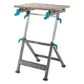 WOLFCRAFT Spann- & Arbeitstisch "MASTER 650 ERGO", BxHxT: 65 x 95 x 72 cm - grau