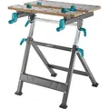 I Master 650 Ergo Spann- Und Arbeitstisch I 6870000 I Stufenlos Höhenverstellbar, Zusätzliches Einlegebrett Um Arbeitsfläche Zu Erweitern I Spanntisch I Arbeitstisch I Werktisch I Werkbank - Wolfcraft