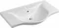 Aqualine ZARA 80 Keramik-Waschtisch 79,5x46cm, weiß