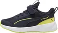 PUMA Flyer 3 AC+ PS Sneaker, New Navy-Lemon Sherbert White, 32.5 EU
