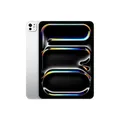 Apple 11" iPad Pro M5, 1 TB: Ultra Retina XDR Display, 12 MP Querformat Frontkamera/12 MP Rückkamera, LiDAR Scanner, WLAN und 5G Mobilfunk, Batterie für den ganzen Tag – Silber